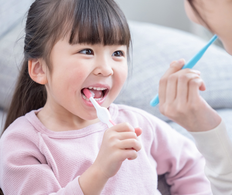 ブラッシング指導